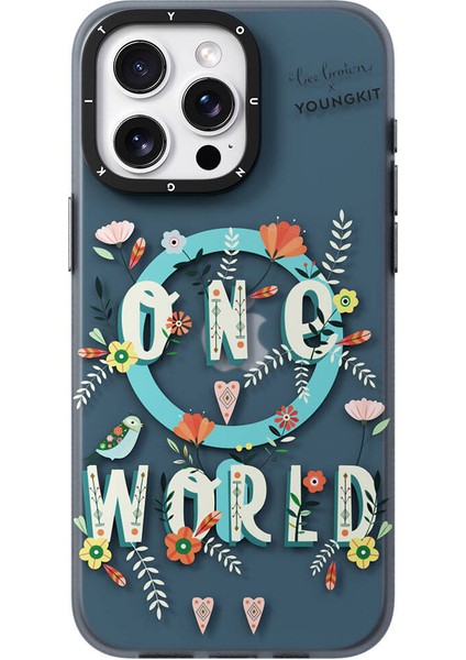 Apple iPhone 15 Pro Max Uyumlu Kılıf Magsafe Özellikli Bee Brown Youngkit Colorful Life Serisi Turkuaz