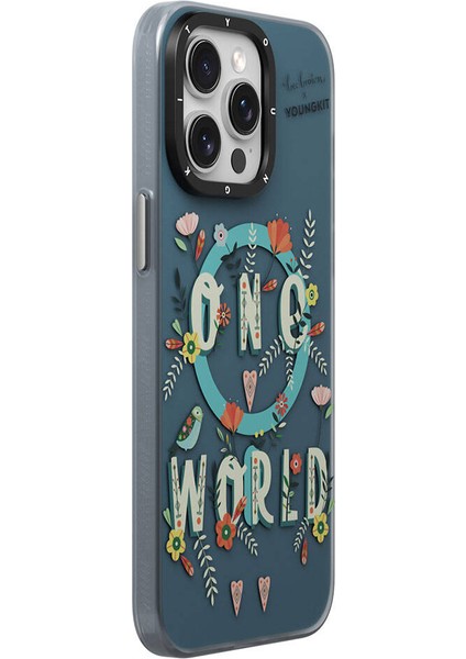 Apple iPhone 15 Pro Max Uyumlu Kılıf Magsafe Özellikli Bee Brown Youngkit Colorful Life Serisi Turkuaz modelleri