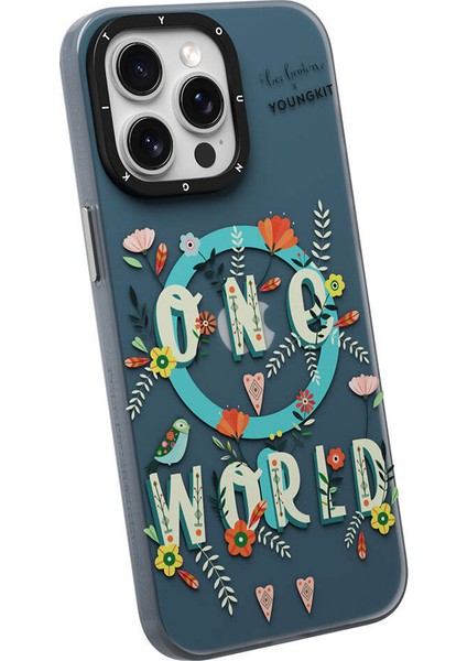 Apple iPhone 15 Pro Max Uyumlu Kılıf Magsafe Özellikli Bee Brown Youngkit Colorful Life Serisi Turkuaz fırsatları