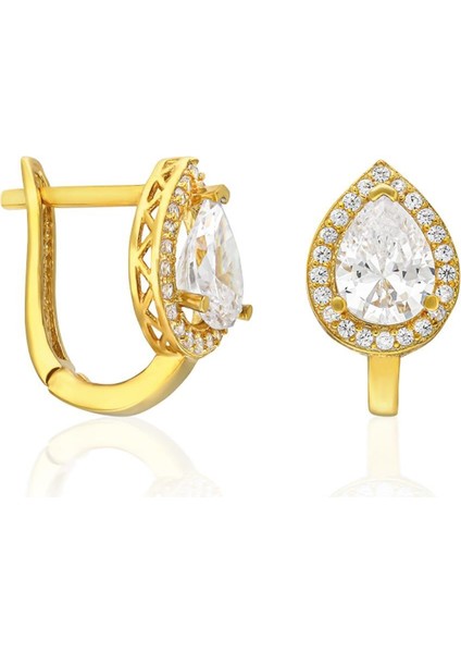 Damlalı Taş Küpeler