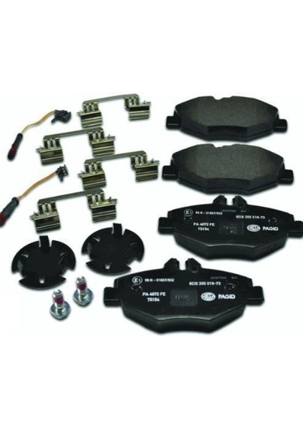 Mercedes W211 Kasa E320 Ön Fren Balata Takım Bosch Marka A0044208720