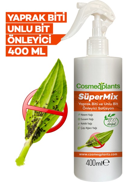 Yaprak Biti ve Unlu Bit Önleyici Doğal Solüsyon - 400 ml