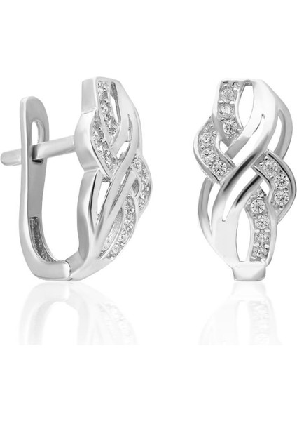 Yaprak Model Taşlı Küpeler fiyatları