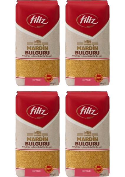 Mardin Bulguru 800 gr Köftelik 4 Adet