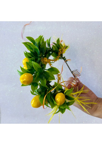 Limon Taç (Doğum Günü Tacı, Kına Tacı, Nişan Tacı, Mezuniyet Tacı, Abiye Tacı, Hamile Çekim Tacı, Dış Çekim Tacı, El Yapımı Taç, Vintage Taç, Özel Gün Tacı, Kadın Saç Aksesuarı, Taç) fiyatları
