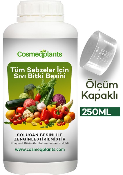 Tüm Sebzeler İçin Sıvı Bitki Besini