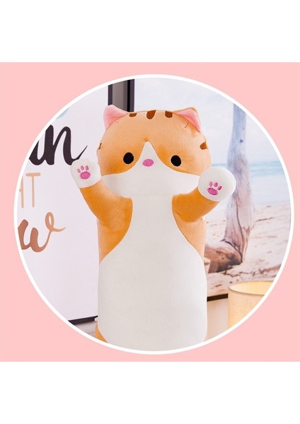 Bolabola Peluş Kedi Oyuncağı - Turuncu (Yurt Dışından)