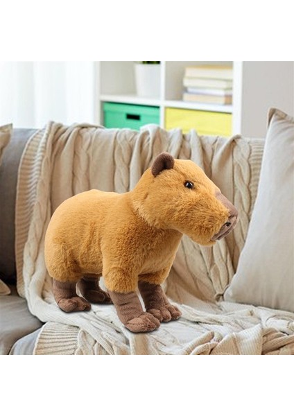 Peluş Capybara Oyuncak Doldurulmuş Hayvan Peluş Yumuşak (Yurt Dışından)