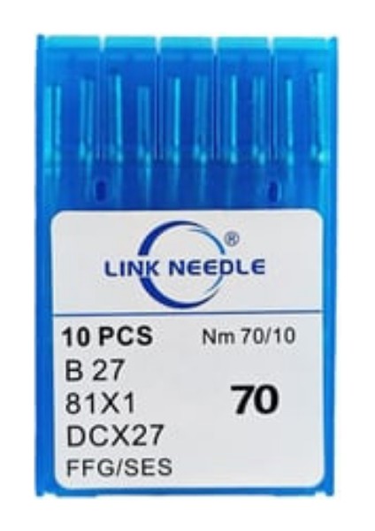 Link DCX27 Overlok Makina Iğnesi 10 No (10 Adet)