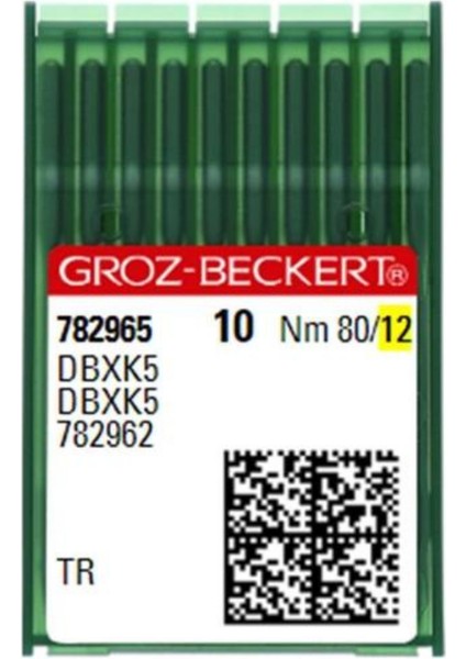 Dbxk5 Nakış Makina Iğnesi 12 No (10 Adet)
