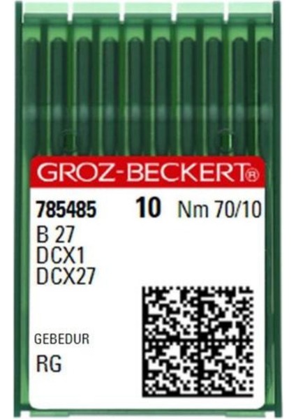DCX27 Overlok Makina Iğnesi Yanmaz 10 No (10 Adet )