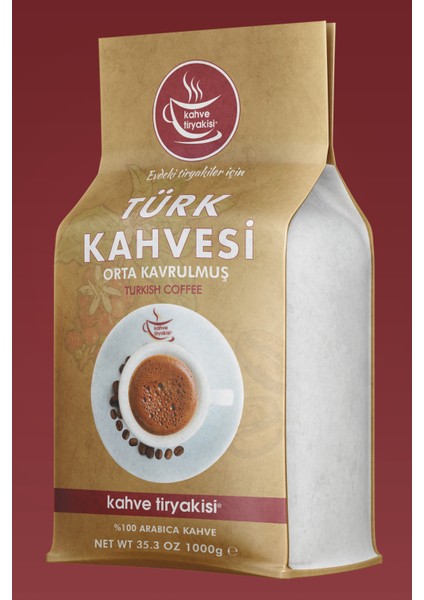Orta Kavrulmuş Türk Kahvesi 1 kg