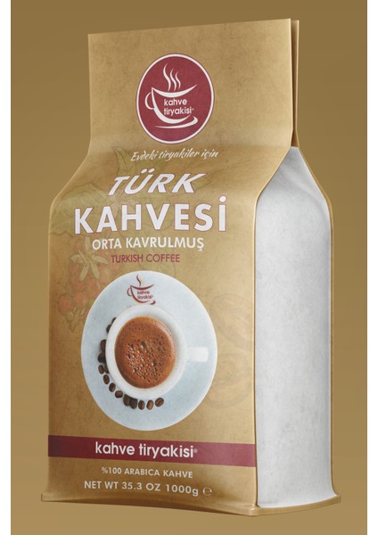Orta Kavrulmuş Türk Kahvesi 1 kg