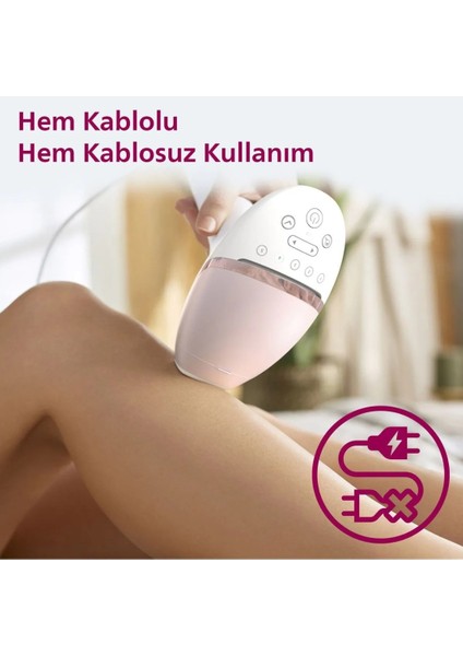 Lumea 2 Akıllı Başlıklı 250.000 Atım Premium Ipl Lazer Epilasyon Cihazı, Senseıq ile Ipl Tüy Alma Cihazı, Kablosuz Kullanım - LUCİOLE BEYAZ LAMBADER HEDİYE!