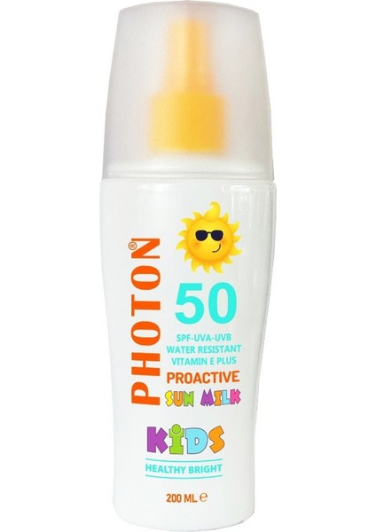 Çocuk Güneş Kremi 50SPF 200 ml x 6 Adet