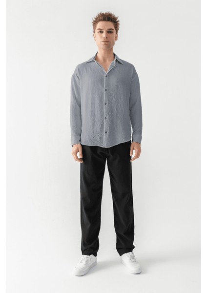 Keten Pantolon Siyah