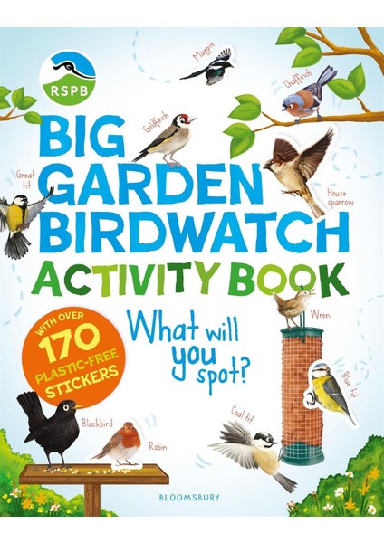 Rspb Big Garden Birdwatch Activity Book The Essential Birdwatching Activity Book With 170+ Stickers!