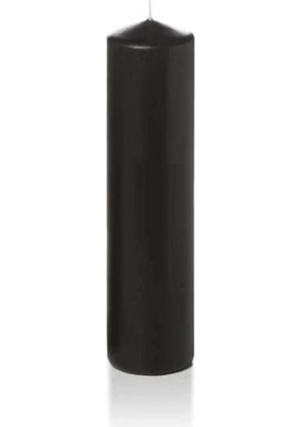Siyah Silindir Bar Mum Çap : 3.5 cm