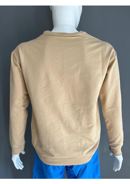 MB SN75 C Neck Sw 4 Pr Bej Sweatshirt