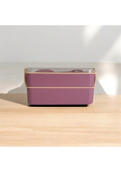 Fely 2 Katlı Diyet Kabı- Yemek Kabı - Beslenme Kabı