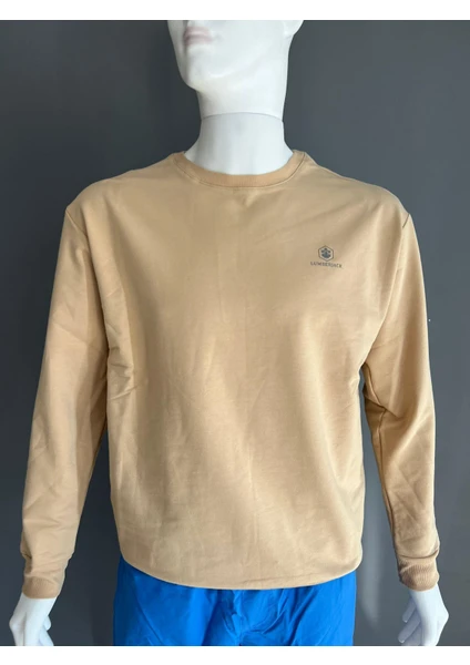 MB SN75 C Neck Sw 4 Pr Bej Sweatshirt