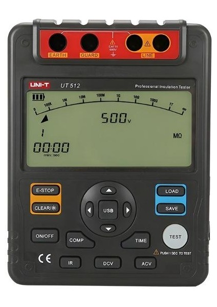 Ut 512 Izolasyon Direnci Test Cihazı