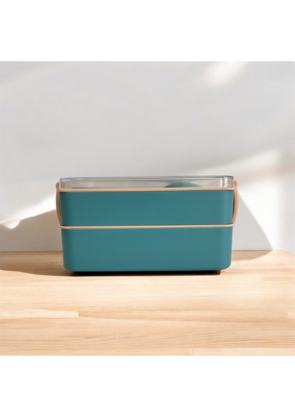 Fely 2 Katlı Diyet Kabı- Yemek Kabı - Beslenme Kabı