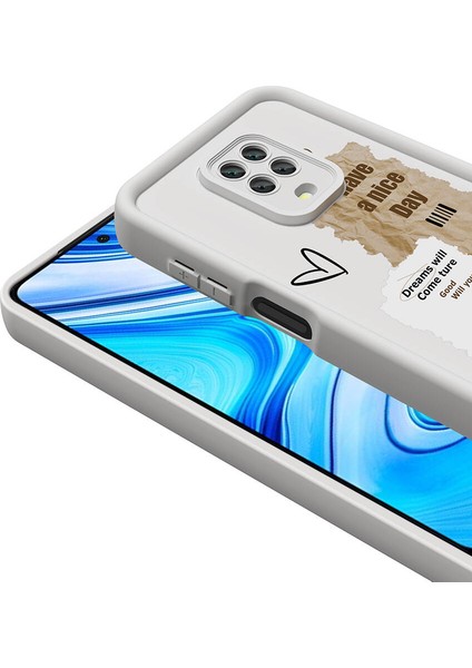 Xiaomi Redmi Note 9s Kılıf Kamera Korumalı Baskılı Arka Yüzey Klas Kapak