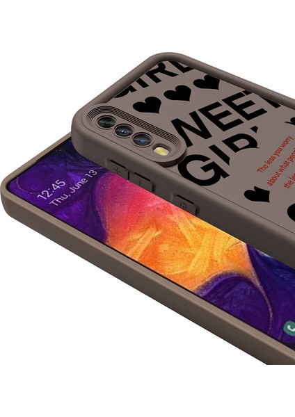 Samsung Galaxy A50 Kılıf Kamera Korumalı Baskılı Arka Yüzey Klas Kapak