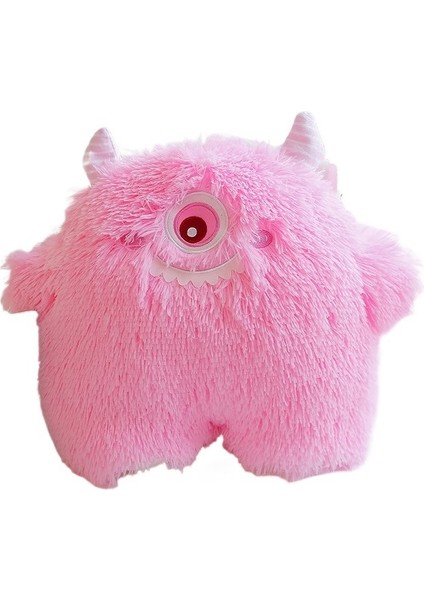 Küçük Canavar Bebek Peluş Oyuncak Karikatür Büyük Gözlü Canavar Uzun Saçlı Bebek Küçük Kırmızı Kitap Bebek Yastık (Yurt Dışından)