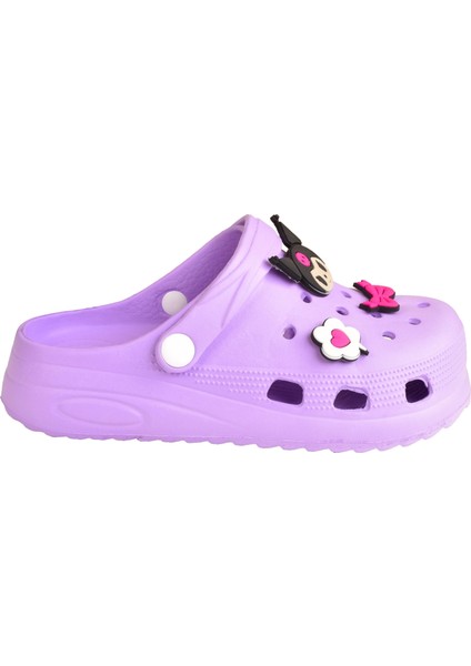 Moda Onn Kuromi Genç Kız Çocuk Taban Süslü Terlik Sandalet