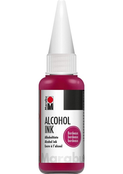 Alcohol Ink Alkol Bazlı Mürekkep 20 ml N 34 Bordeaux