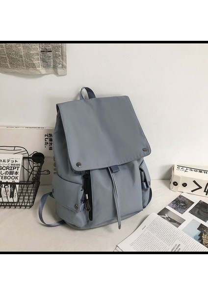 Lise Öğrencileri Için Sırt Çantası, Ortaokul Öğrencileri Için Çok Yönlü Açılır Kapanır Ipli Sırt Çantası (Yurt Dışından)