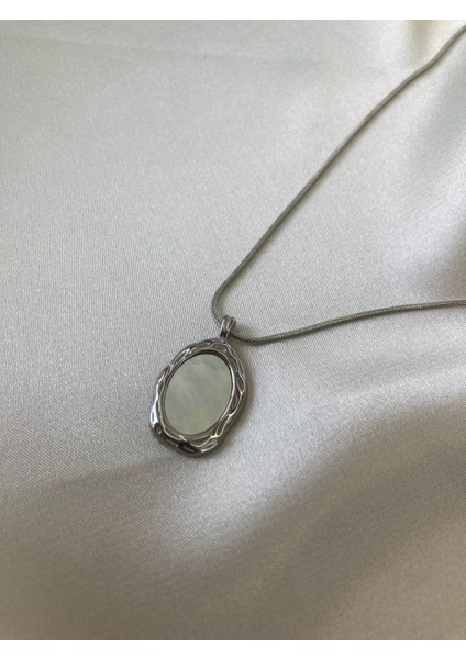 Vintage Çelik Kolye Gris fiyatları