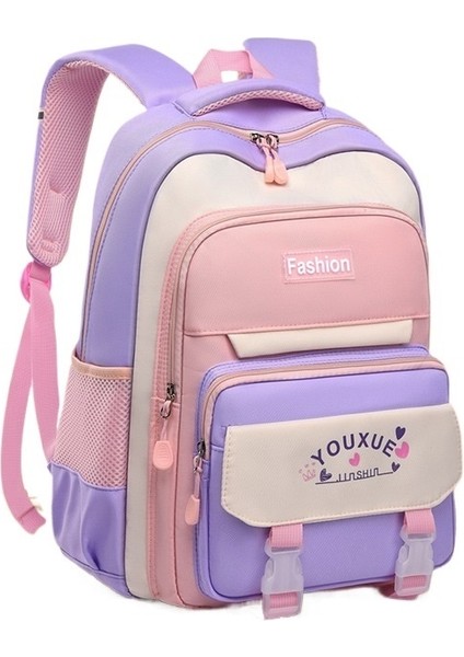 Ilkokul Öğrencisi Okul Çantası Kadın Ins Tarzı Sevimli Kore Versiyonu Birinci, Ikinci, Üçüncü, Dördüncü, Beşinci ve Altıncı Sınıf Çocukları Ortaokul Büyük Kapasiteli Sırt Çantası (Yurt Dışından)