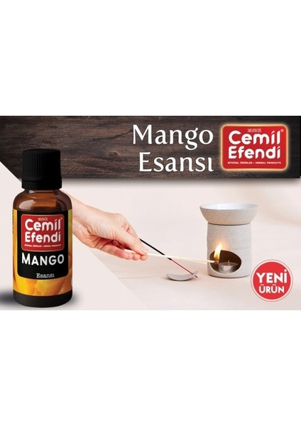 Mango 10 ml Esansiyel Uçucu Buhurdanlık Yağı Difüzör Esansı Oda Kokusu