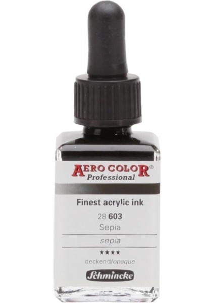 Aero Color Akrilik Mürekkep 28 ml 603 Sepia