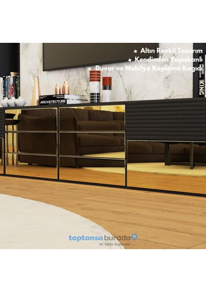 60CM×500CM Kendinden Yapışkanlı Folyo Mutfak Dolap Masa Beyaz Eşya Kaplama Duvar Kağıdı