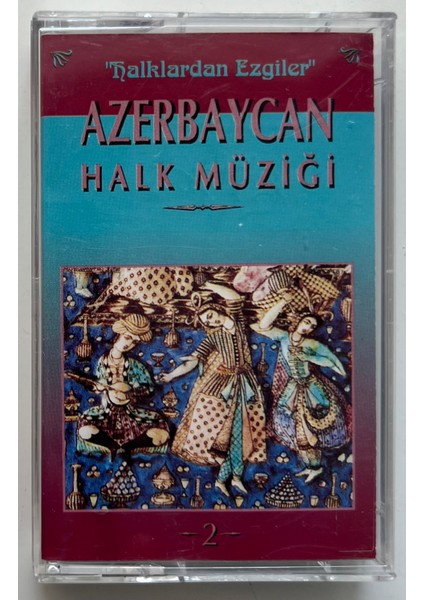 Azerbeycan Halk Müziği Kaset (Orjnal Dönem Baskı Kaset)