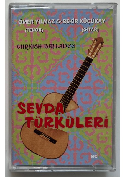 Sevda Türküleri Ömer Yılmaz Bekir Küçükay Kaset (Orjnal Dönem Baskı Kaset)