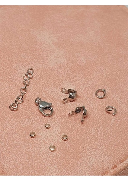 Çelik Silver Takı Kapama Klips Seti/adet (51282) modelleri