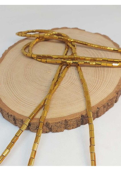 Bileklik Boy Hematit Taşı Yarım Dizi 3.5*6mm (48190) (18CM Uzunluğundadır) modelleri