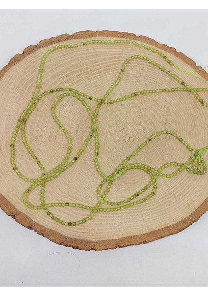 Bileklik Boy Peridot (Zebercet) Taşı Dizi 2*2mm (51124) Yarım Dizi (17CM Uzunluğundadır) fırsatları