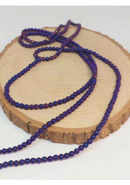 Bileklik Boy Hematit Taşı Yarım Dizi 4mm (48176) (18CM Uzunluğundadır) modelleri