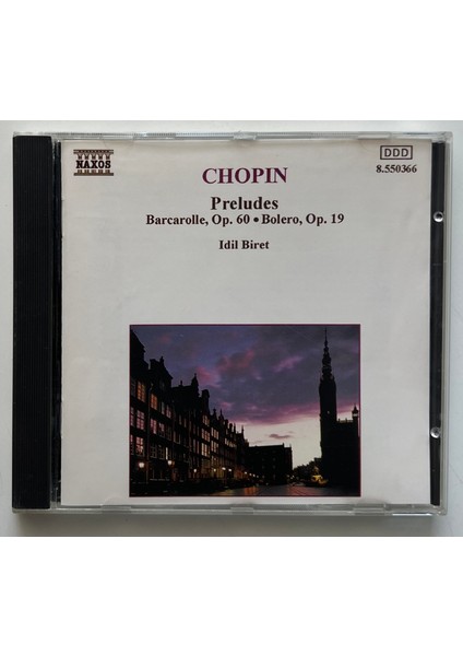 Chopin, Idil Biret Preludes CD (Orjnal Dönem Baskı Cd)