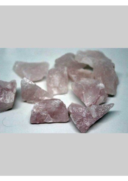 Pembe Kuvars Taşı Ham Parçalar Orta Boy (10-19GR) modelleri