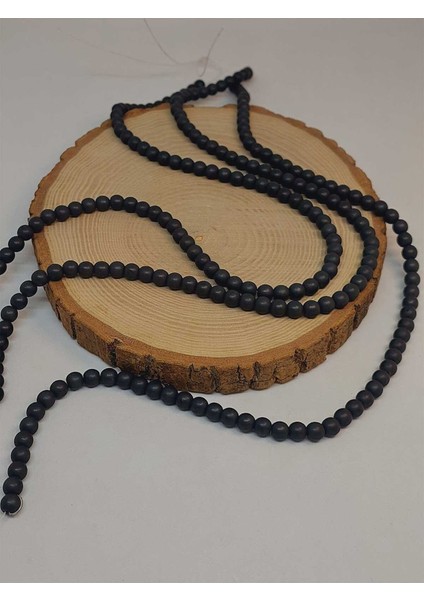 Bileklik Boy Hematit Taşı Yarım Dizi 6mm (48122) (18CM Uzunluğundadır) modelleri