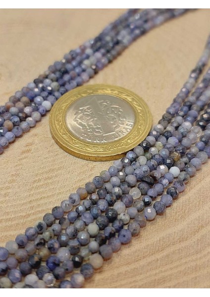 Bileklik Boy Tanzanit Taşı Dizi 2.5mm (45920) Yarım Dizi (17CM Uzunluğundadır) fiyatları