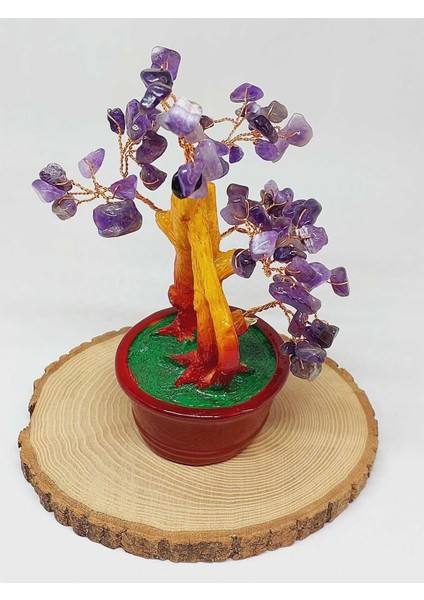 Ametist Taşı Saksılı Hayat Ağacı (51552) fiyatları