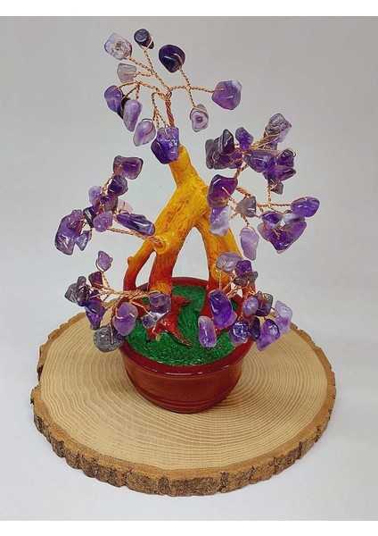 Ametist Taşı Saksılı Hayat Ağacı (51552) fırsatları